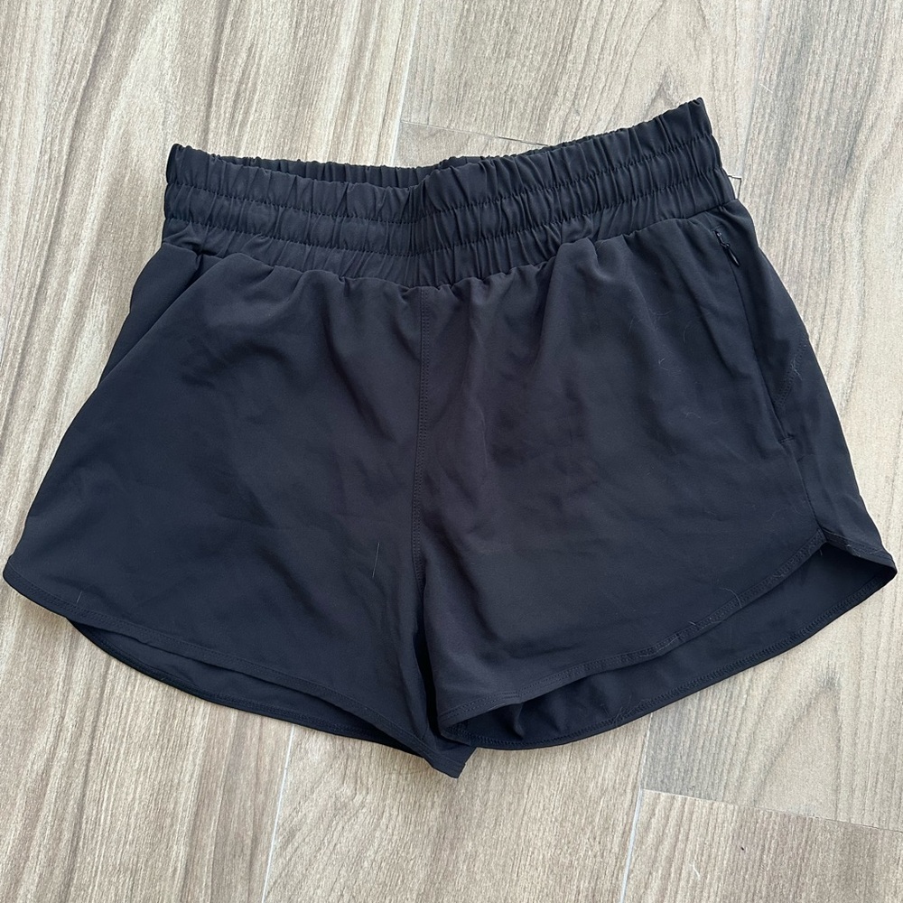 Women's Black Athletic Shorts